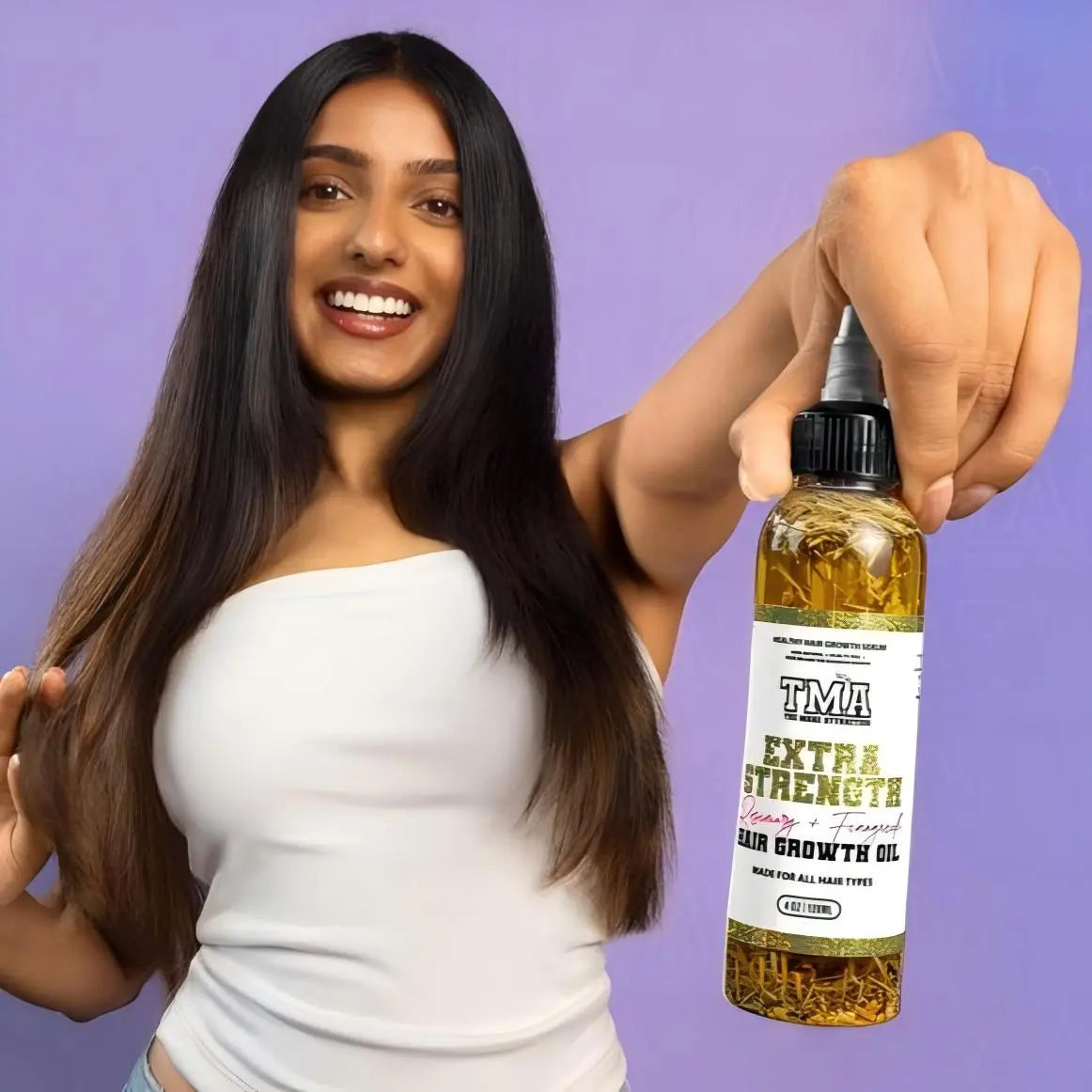 Rosemary + Fenugreek Hair Growth Oil – Strengthening Scalp Serum