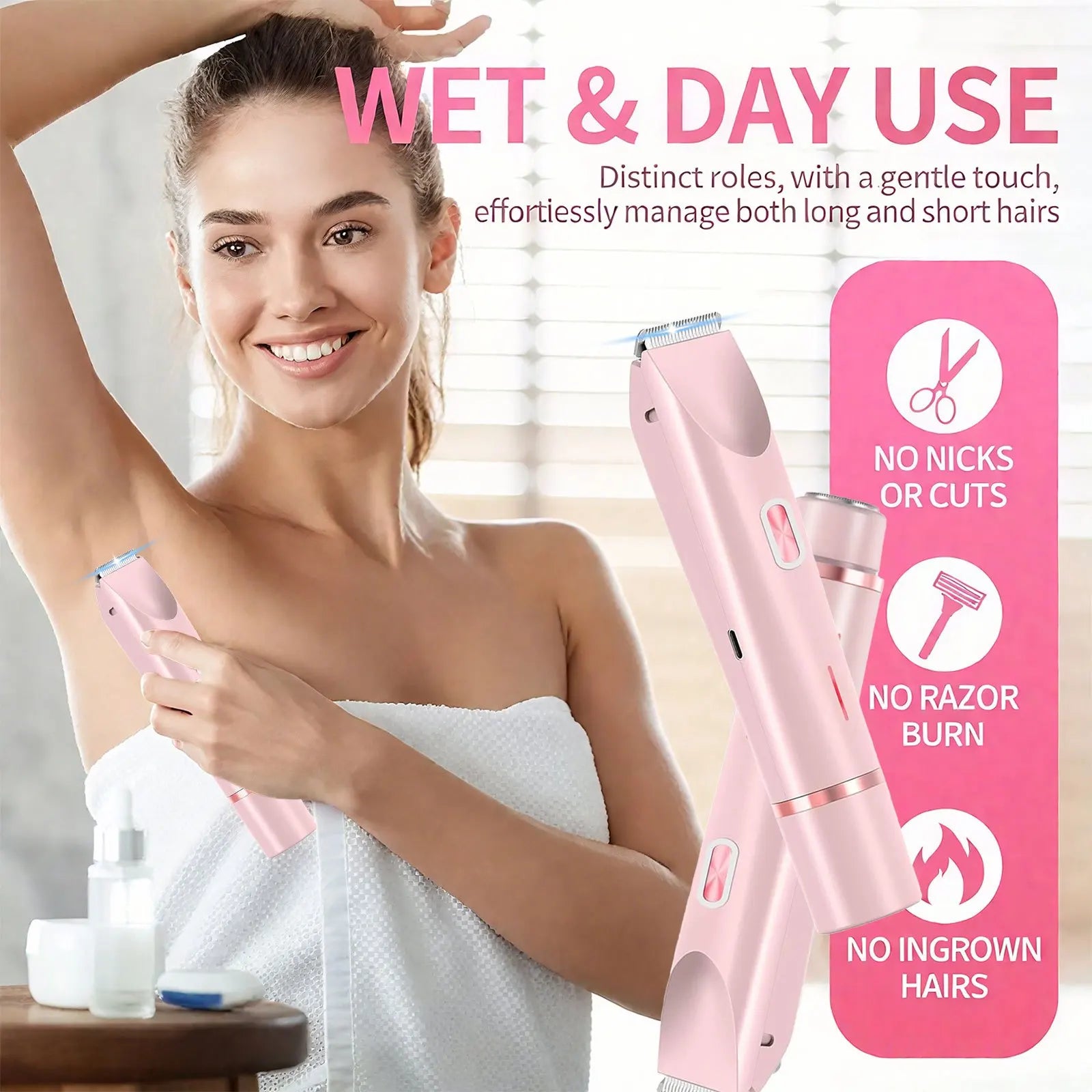 Beluna SmoothGlide 2-in-1 Body Trimmer