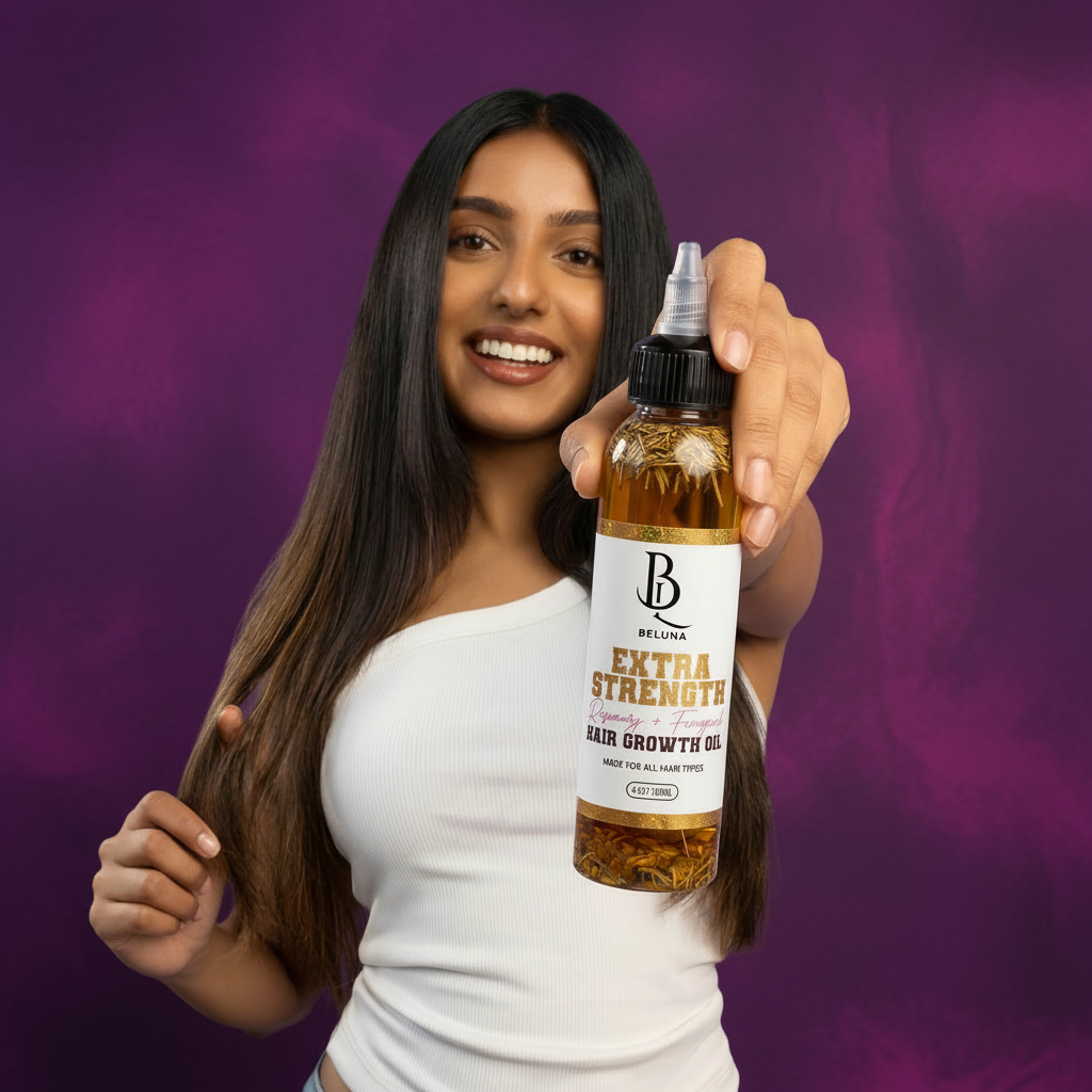 Rosemary + Fenugreek Hair Growth Oil – Strengthening Scalp Serum