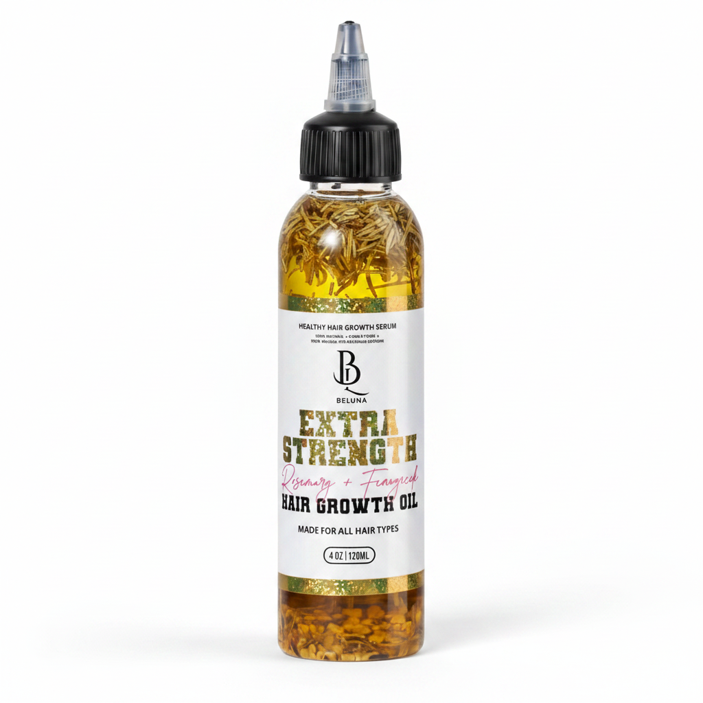 Rosemary + Fenugreek Hair Growth Oil – Strengthening Scalp Serum