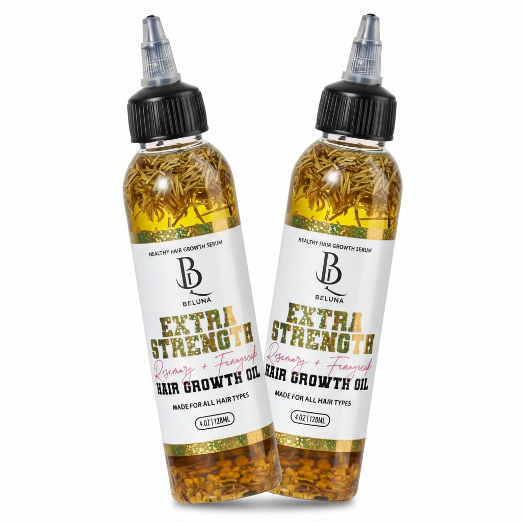 Rosemary + Fenugreek Hair Growth Oil – Strengthening Scalp Serum