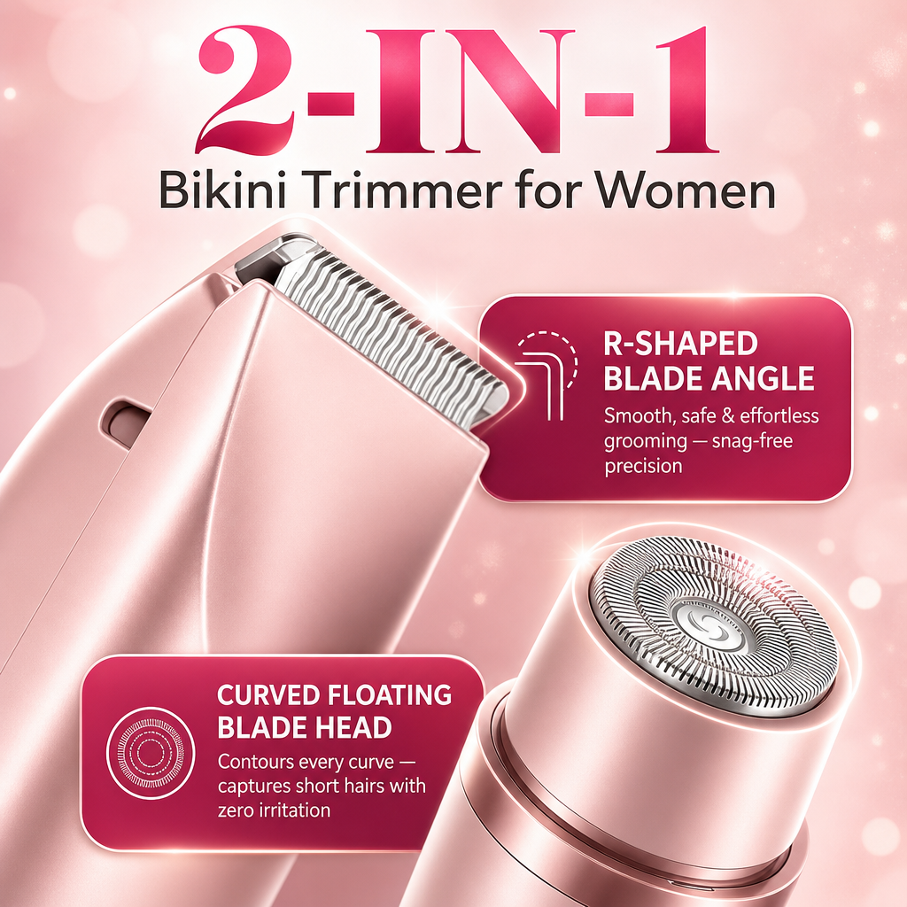 Beluna SmoothGlide 2-in-1 Body Trimmer